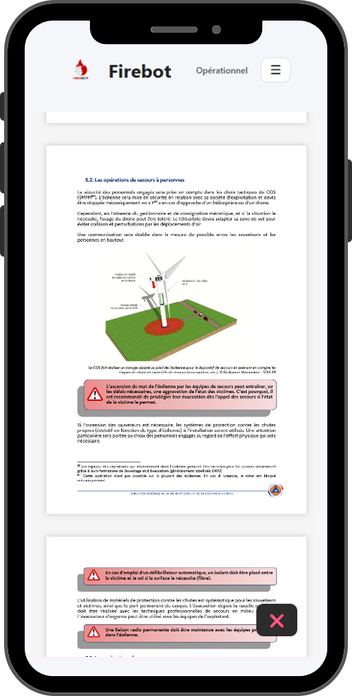 Le document source restitué fidèlement